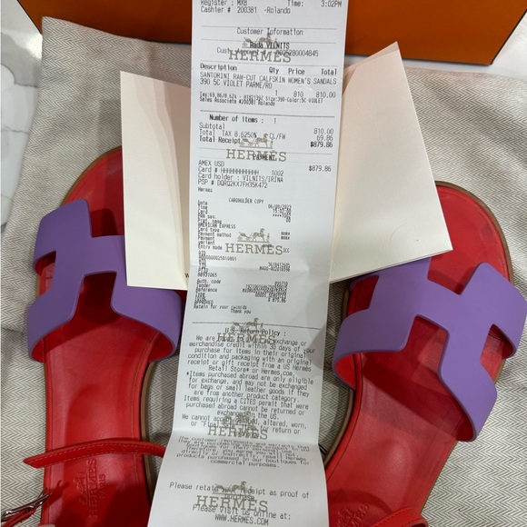 Santorini Hermes Sandals - Picture 2 of 7